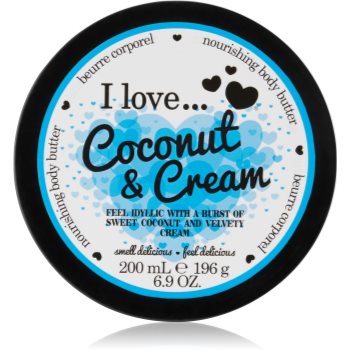 I love... Coconut & Cream unt pentru corp poza