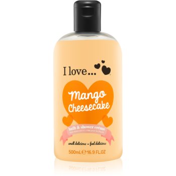 I love... mango cheesecake cremă de duș și baie