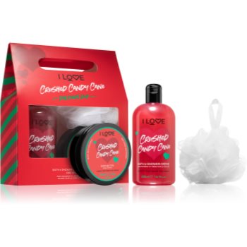 I love... Crushed Candy Cane set cadou (pentru corp)