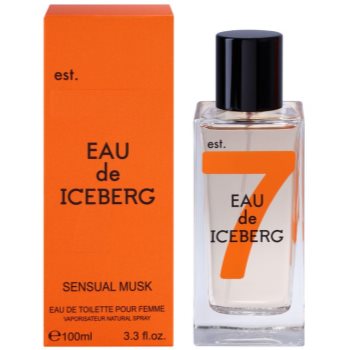 Iceberg Eau de Iceberg Sensual Musk toaletní voda pro ženy 100 ml