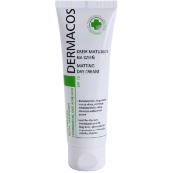 

Ideepharm Dermacos Combination Oily Acne Skin матуюючий денний крем SPF 15 50 мл