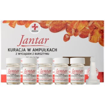 Ideepharm medica jantar tratament regenerator pentru parul deteriorat si fragil