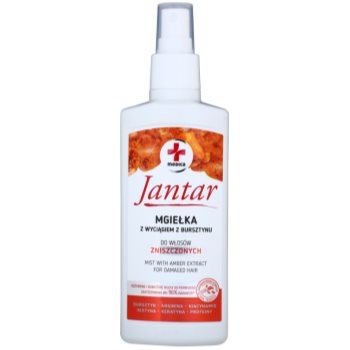 Ideepharm medica jantar spray pentru ingrijirea parului pentru par deteriorat