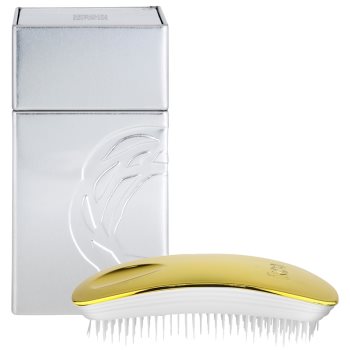 

ikoo Metallic Home Щітка для волосся Soleil White