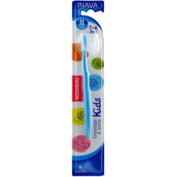 

Inava Kids дитяча зубна щітка з чохлом