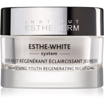 Institut esthederm esthe white brightening youth regenerating night care crema de noapte pentru albire efect regenerator