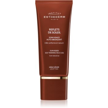Institut esthederm sun sheen crema autobronzanta pentru fata