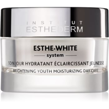 Institut esthederm esthe white brightening youth moisturizing day care tratament zilnic de reîntinerire pentru o piele hidratată și strălucitoare