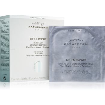 Institut esthederm lift & repair eye contour lift patches mască patch de ochi, pentru o piele mai fermă