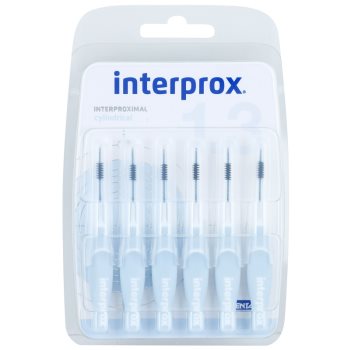 

Interprox 4G Cylindrical гнучкі міжзубні щітки 6 штук 1,3 (0,80 mm/3,5 mm)