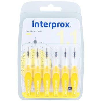 

Interprox 4G Mini гнучкі міжзубні щітки 6 штук 1,1 (0,70 mm/3 mm)