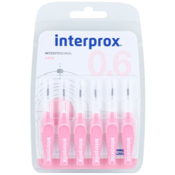 

Interprox 4G Nano гнучкі міжзубні щітки 6 штук 0,6 (0,38 mm/1,9 mm) 6 кс