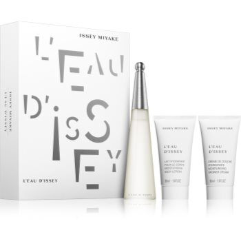 

Issey Miyake L'Eau D'Issey подарунковий набір XXIV. Туалетна вода 50 ml + Молочко для тіла 50 ml + Крем для душу 50 ml
