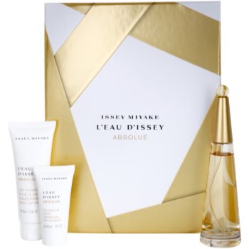 

Issey Miyake L'Eau D'Issey Absolue подарунковий набір І Парфумована вода 50 ml + Молочко для тіла 75 ml + Гель для душу 30 ml