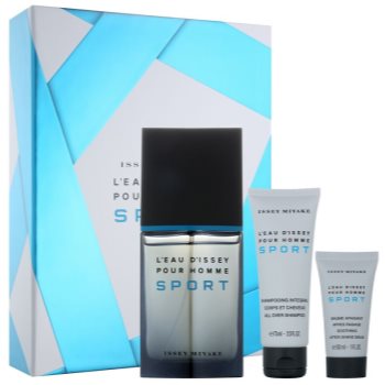 

Issey Miyake L'Eau D'Issey Pour Homme Sport подарунковий набір VІІ Туалетна вода 100 ml + Гель для душу 75 ml + Бальзам після гоління 30 ml
