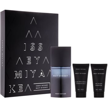 

Issey Miyake Nuit D'Issey подарунковий набір І Туалетна вода 75 ml + Гель для душу 50 ml + Бальзам після гоління 50 ml