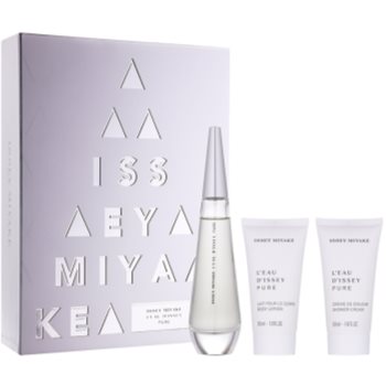 

Issey Miyake L'Eau D'Issey Pure подарунковий набір ІІ Парфумована вода 50 ml + Молочко для тіла 50 ml + Гель для душу 50 ml