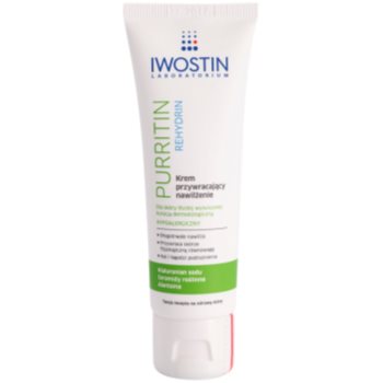 Iwostin purritin rehydrin crema hidratanta pentru piele uscata si iritata in urma tratamentului antiacneic