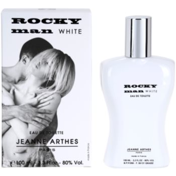 Jeanne arthes rocky man white eau de toilette pentru bărbați