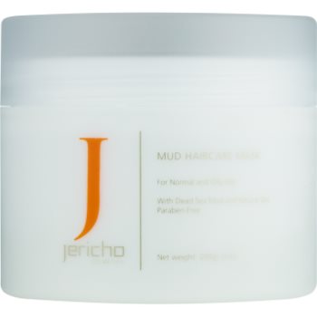 Jericho hair care masca de par cu namol pentru scalp iritat cu tendinta de ingrasare