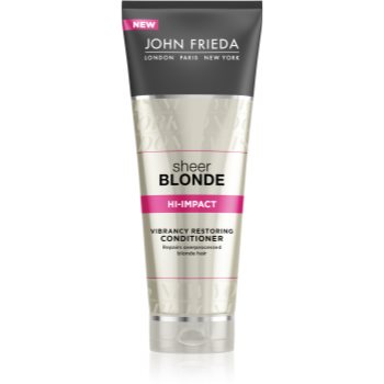 John frieda sheer blonde balsam regenerator pentru par blond