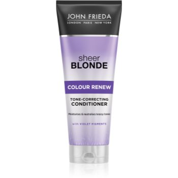 John frieda sheer blonde colour renew balsam nuanțator pentru par blond