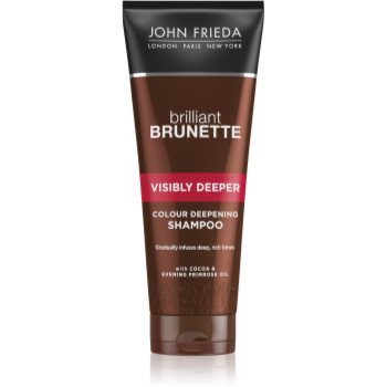 John frieda brilliant brunette visibly deeper sampon pentru stralucire pentru nuante de par castaniu