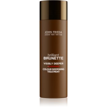 John frieda brilliant brunette visibly deeper crema tonifianta pentru părul închis la culoare