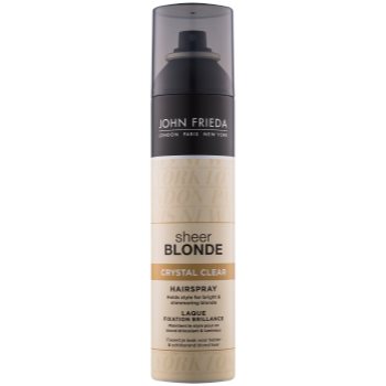 

John Frieda Sheer Blonde Crystal Clear лак для блонд та мелірованого волосся 250 мл
