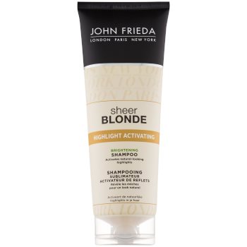 

John Frieda Sheer Blonde Highlight Activating роз'яснюючий шампунь для освітленого волосся 250 мл