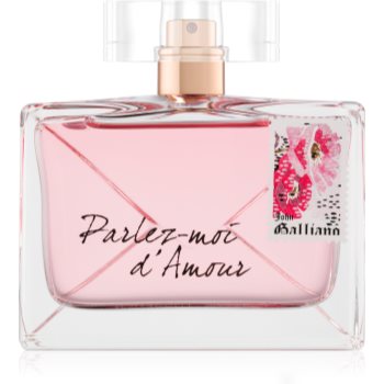 John Galliano Parlez-Moi d'Amour eau de parfum pentru femei 80 ml