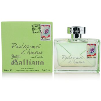 Fotografie John Galliano Parlez-Moi d´Amour Eau Fraiche toaletní voda pro ženy 80 ml