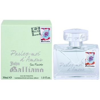 John Galliano Parlez-Moi d'Amour Eau Fraîche eau de toilette pentru femei 30 ml