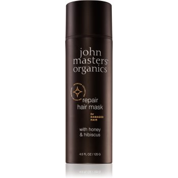 John masters organics honey & hibiscus mască regeneratoare pentru părul deteriorat