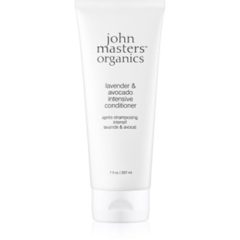 

John Masters Organics Lavender & Avocado інтенсивний кондиціонер для сухого або пошкодженого волосся 207 мл