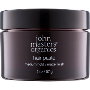John masters organics sculpting clay medium hold pasta pentru modelat pentru un aspect mat