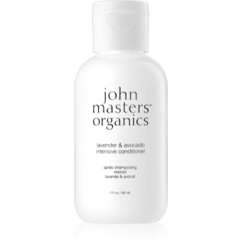 

John Masters Organics Lavender & Avocado інтенсивний кондиціонер для сухого або пошкодженого волосся 60 мл