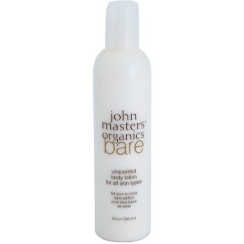 

John Masters Organics Bare Unscented молочко для тіла без ароматизатора 236 мл