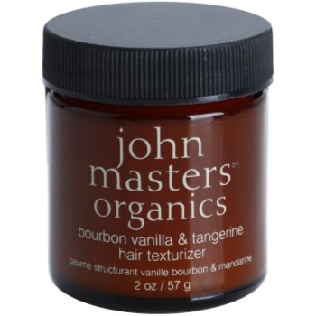 John Masters Organics Bourbon Vanilla & Tangerine gel modelator pentru coafura pentru un aspect perfect al parului