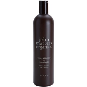 John Masters Organics Honey & Hibiscus obnovující maska pro posílení vlasů 473 ml