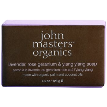 John Masters Organics Lavender Rose Geranium & Ylang Ylang sapun hidratant pentru fata si corp