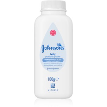 Johnson's® Diapering pudra de talc pentru copii imagine