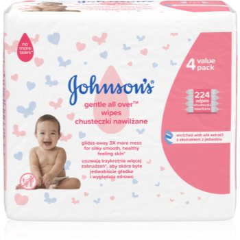 

Johnson's Baby Diapering вологі серветки 224 кс