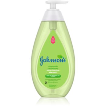 Johnson's baby wash and bath șampon fin, pentru nou-născuți și copii cu musetel