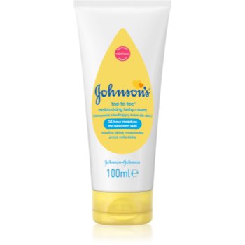 Johnson's baby top-to-toe hidratare pentru fata si corp pentru nou-nascuti si copii