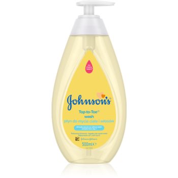 Johnson's® Top-to-Toe gel de du? pentru corp ?i pãr pentru nou-nascuti si copii imagine produs