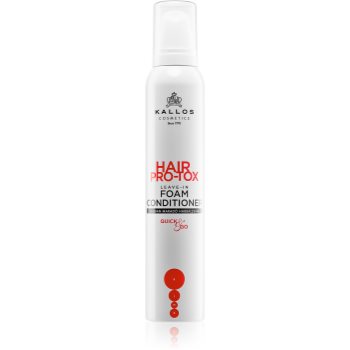 Kallos hair pro-tox balsam (nu necesita clatire) pentru par sensibil