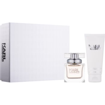 

Karl Lagerfeld Karl Lagerfeld for Her подарунковий набір І Парфумована вода 45 ml + Молочко для тіла 100 ml
