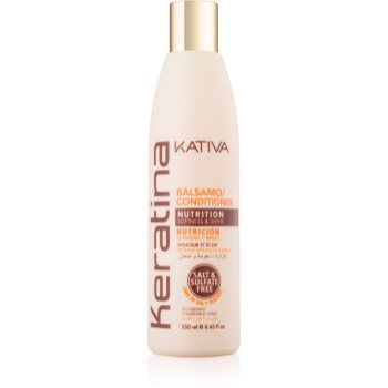 KATIVA Keratina balsam hranitor pentru un par stralucitor si catifelat