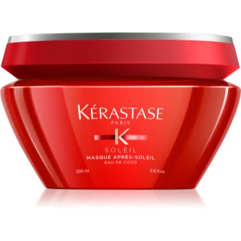 Kérastase Soleil Masque Après-Soleil pečující maska pro vlasy namáhané chlórem, sluncem a slanou vodou s UV filtrem 200 ml Kérastase